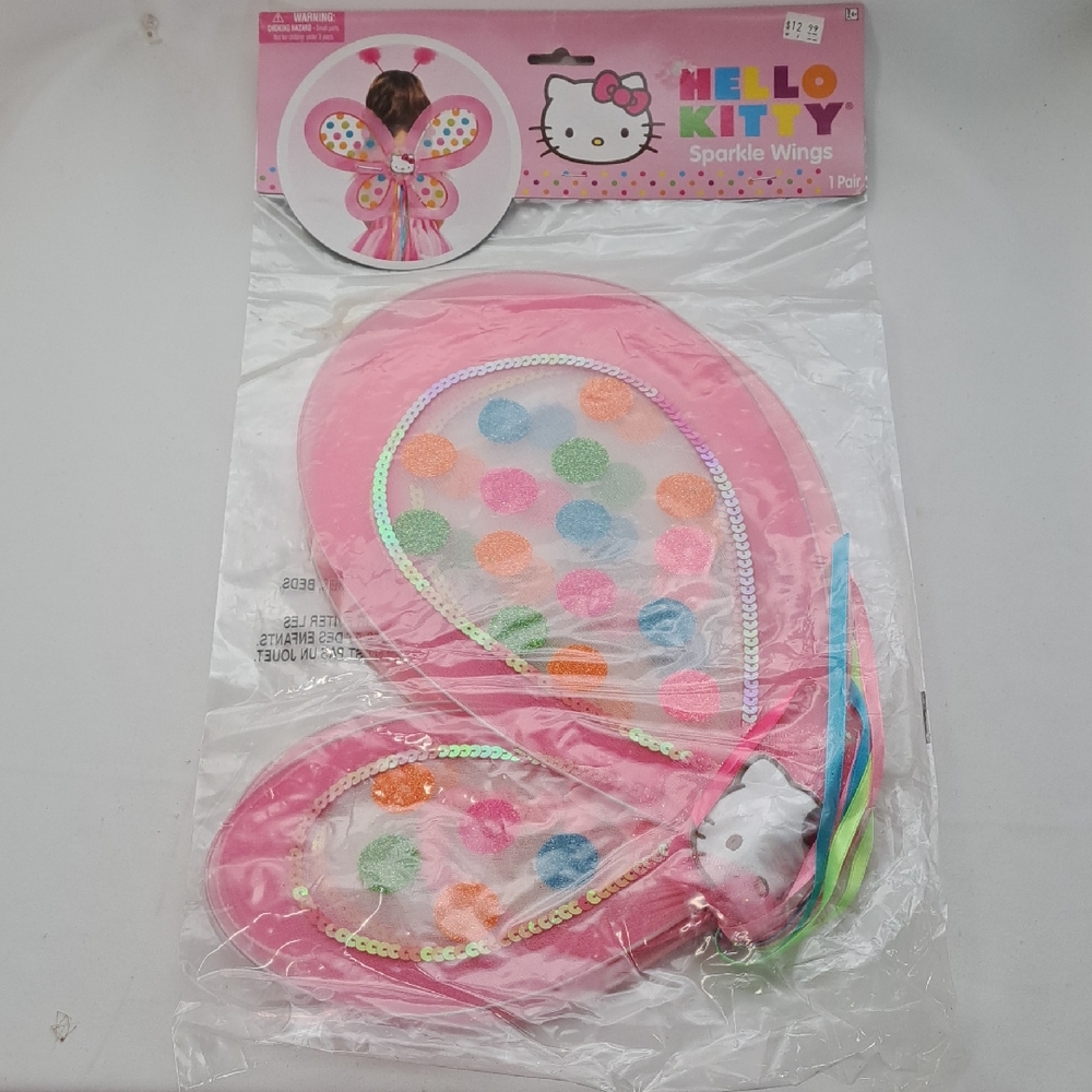 Hello Kitty Pink Sparkle Wings Costume